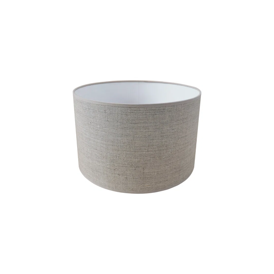 25cm Linen Drum Lamp Shape