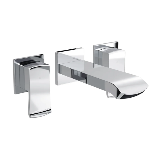 Descent Wall Mounted Basin Mixer