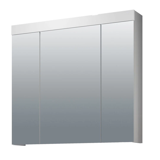 Crowne 80cm x 75cm Surface Mount Mirror Cabinet