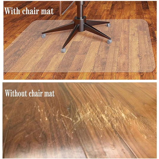 Aariel Hard Floor Straight Rectangular Chair Mat