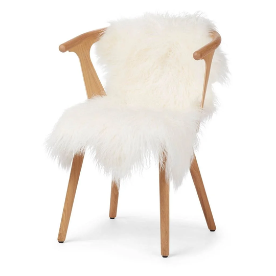 Tibetan Sheepskin White Rug