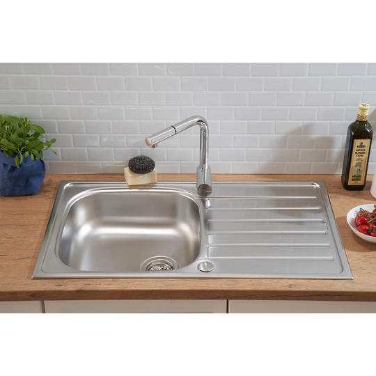 Dallas Single Bowl Inset Kitchen Sink