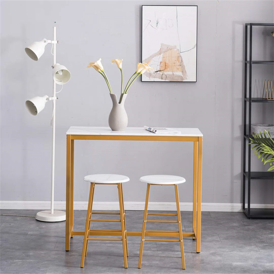 Hedva Counter Height Steel Dining Set