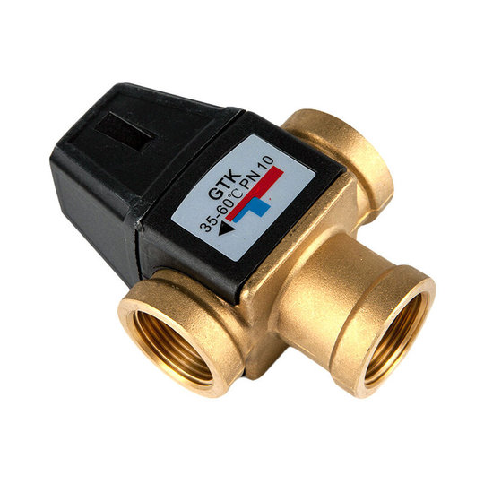 Betterlifegb - Thermostatic mixing valve for solar water heater in brass with 3-way male thread DN20, BR-Vie