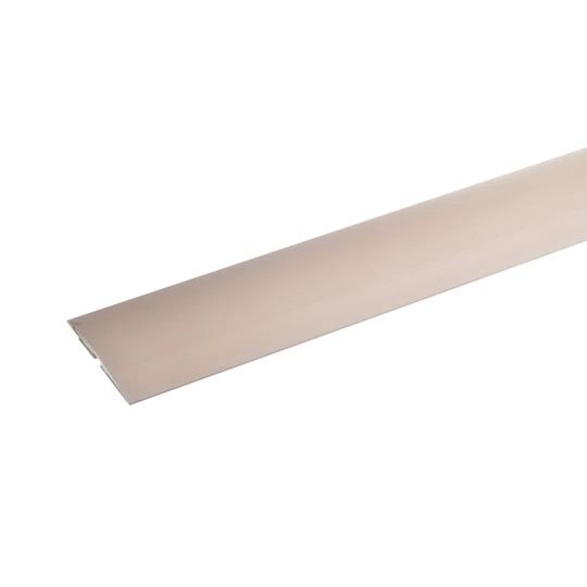 Abdelhamid Metal 0.4 cm Thick x 5 cm Wide x 170 cm Length Overlap Reducer in Light Bronze
