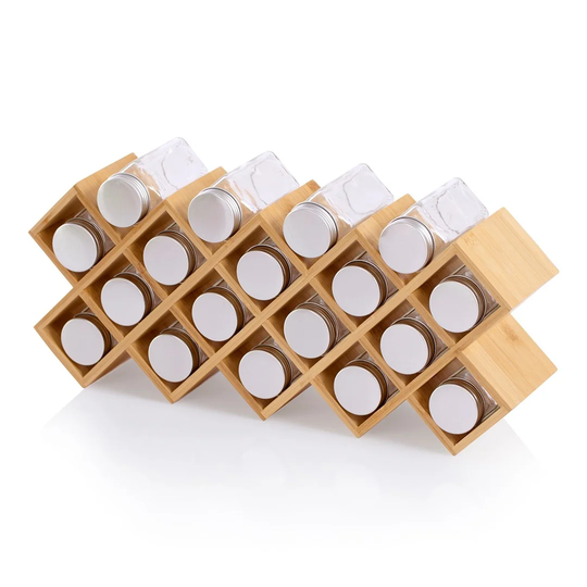 18-Jar Free Standing Spice Rack