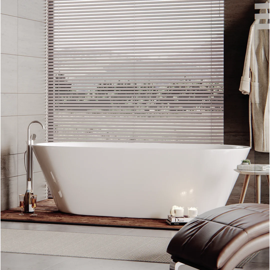 Julia 1800 mm x 820 mm Freestanding Double Ended Bathtub