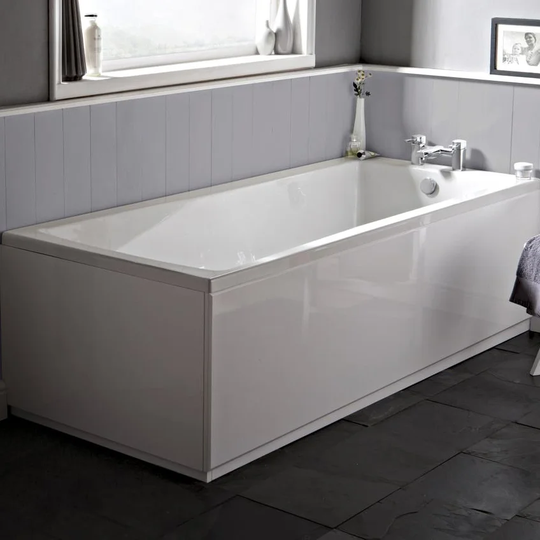 Linton 170cm x 75cm Freestanding Whirlpool Bathtub