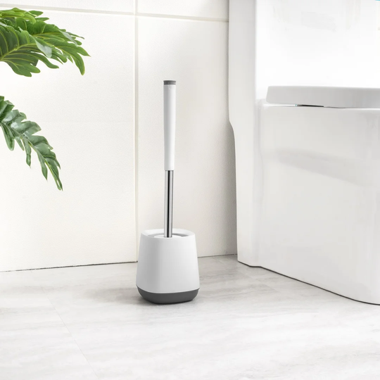 Aperture Free-Standing Toilet Brush and Holder