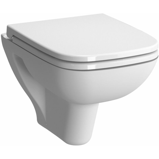 S20 Wall Hung Toilet 480mm Projection - Standard Seat - Vitra