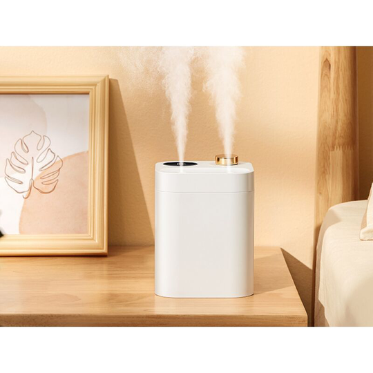Perlerare - Portable & Wireless Humidifier, Mini Plant Battery Operated Air Humidifier, usb Rechargeable for Bedroom, Home, Office, Personal (800ml