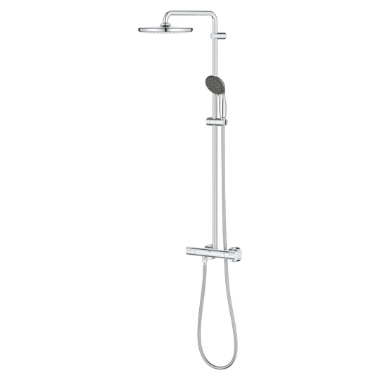 GROHE Vitalio Start System 250 Shower system with thermostat for wall mounting Chrome 26816000