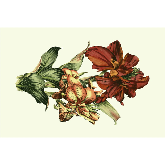 Lush Floral I - Wrapped Canvas Painting