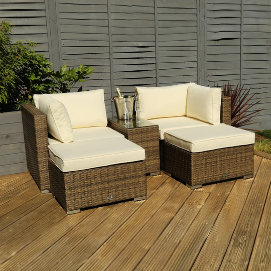 Harrogate 4 Seater Rattan Sofa Set