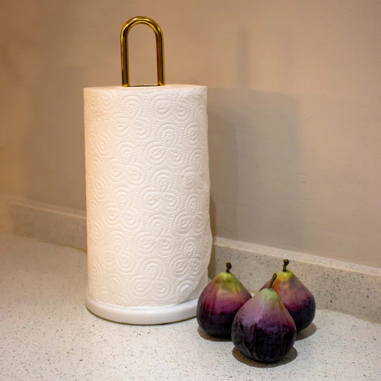 Marble Free-Standing Paper Towel Holder