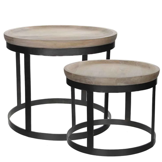 Beasley 2 Piece Side Table Set