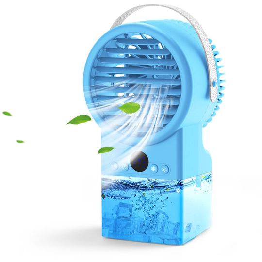 Betterlifegb - BR-Vie Portable Air Conditioner, 500ML 4 in 1 Mini Air Cooler, Personal Portable Air Conditioner 7 Colors, 2/4h Timer, 3 Speeds, Air