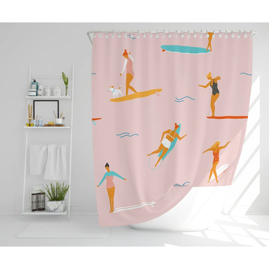 Janet Polyester Shower Curtain