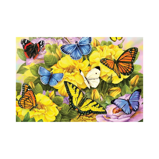 Multi Coloured Butterflies by Greg & Company - Wrapped Canvas Graphic Art