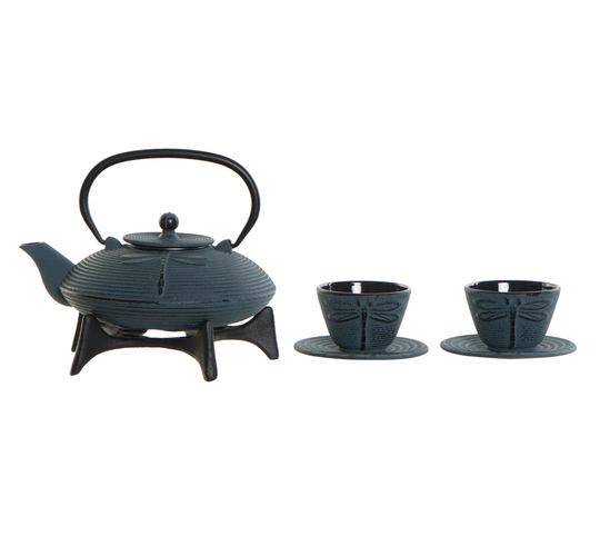 Quayle 3 Piece Tea Set for 2 People