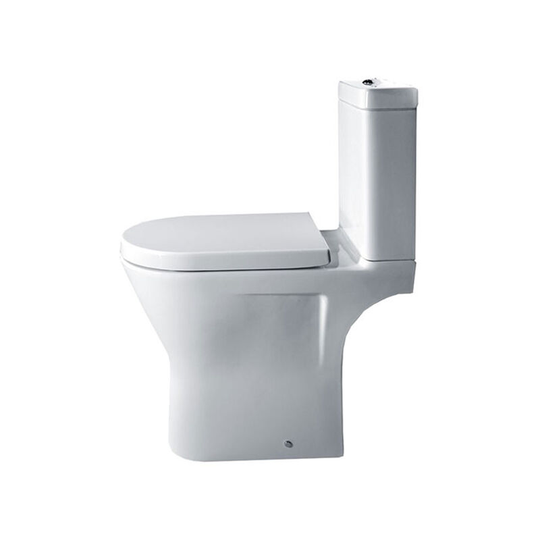 Duchy - Ivy Comfort Height Rimless Close Coupled Toilet Push Button Cistern Soft Close Seat