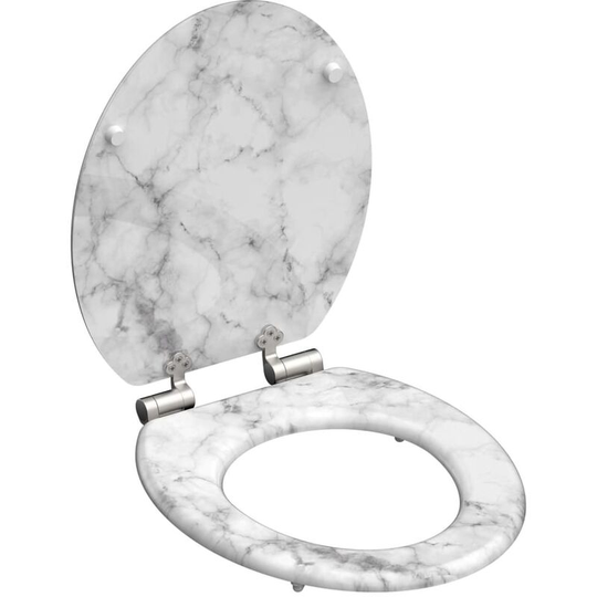 Toilet Seat with Soft-Close MARMOR STONE SCHÜTTE - Multicolour