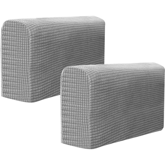 Chair Armrest Cover Sofa Armrest Cover Elastic Armchair Slipcover Home Office Recliner Couch Cover Sofa Protector Fabric for Two Person 2 Pieces