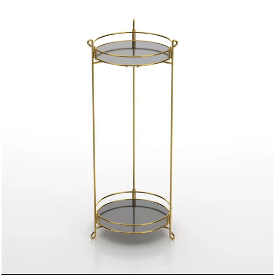 Doumet Side Table with Storage