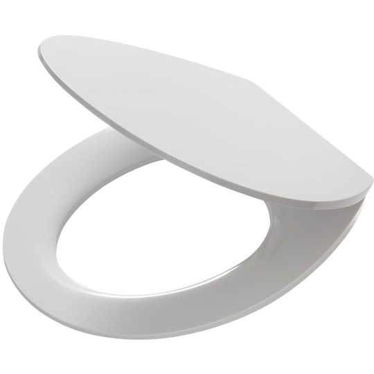 Toilet Seat Blade White Tiger White