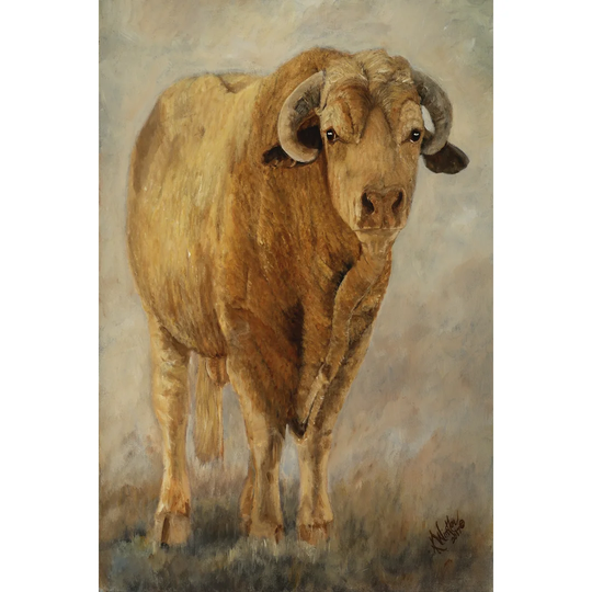 Tuff Enuff I by Kathy Winkler - Wrapped Canvas Painting