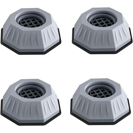 4 Pcs Washing Machine Rubber Feet, Universal Shockproof Washing Machine Feet, Anti-Slip Noise-Dampening Washing Machine Feet, Washing Machine Base,