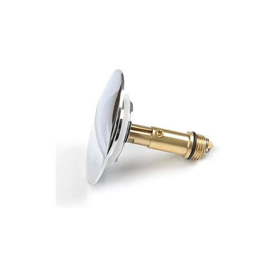 Bathtub drain plug Suitable for 43 mm diameter sewers with innovative double seal brass and chrome surface