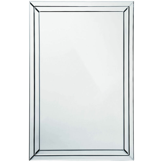 Bevelled Clear Edge Wall Mirror - Premier Housewares