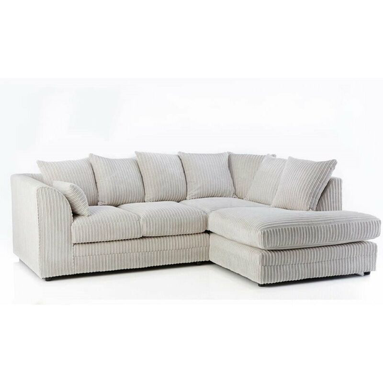 Darcey Right Hand Facing Corner Sofa - Mink