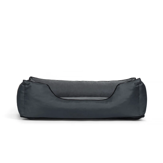 Relaxing Dog Bolster Cushion in Black