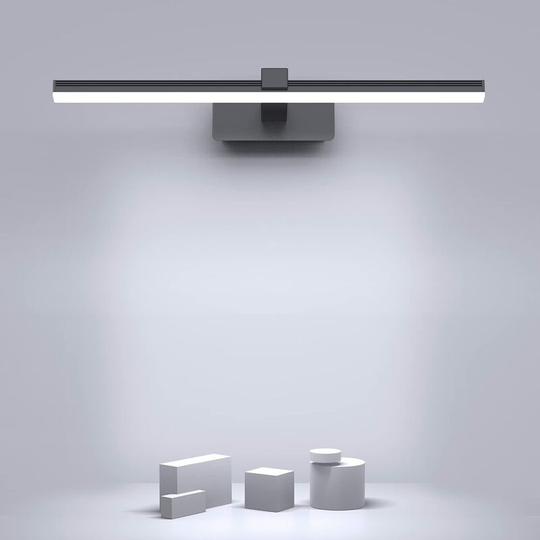 Bathroom Mirror Light, Betterlife Waterproof 9W Cool White 6000K, Modern led Bathroom Wall Light 40cm Length Aluminum and Plastic 720LM AC100-240V