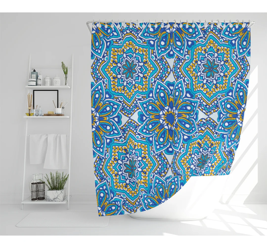 Lorsworth Polyester Shower Curtain Set