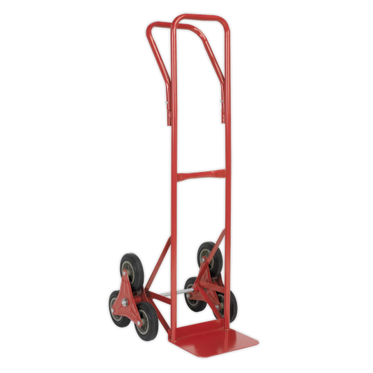 Mimms 130cm H x 51cm W x 44cm D 150kg Stair Climbing Hand Truck Trolley