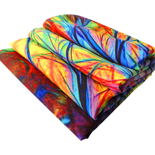 Colorful Tree Tapestry Wall Hanging Psychedelic Forest with Birds 150X100CM