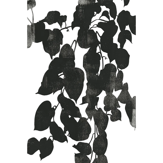 Pothos Silhouette II by Emma Caroline - Wrapped Canvas Painting