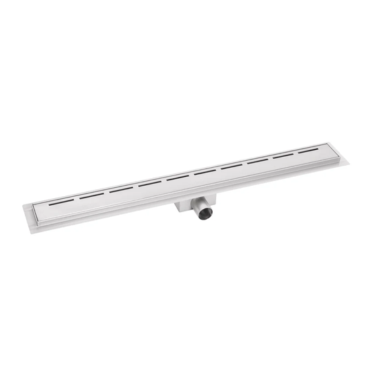 Stainless Steel Shower Channel BP05 140Cm - Floor Drainage Channel For Shower Floor Level Stainless Steel Trim Drain Strainer Shower Cap
