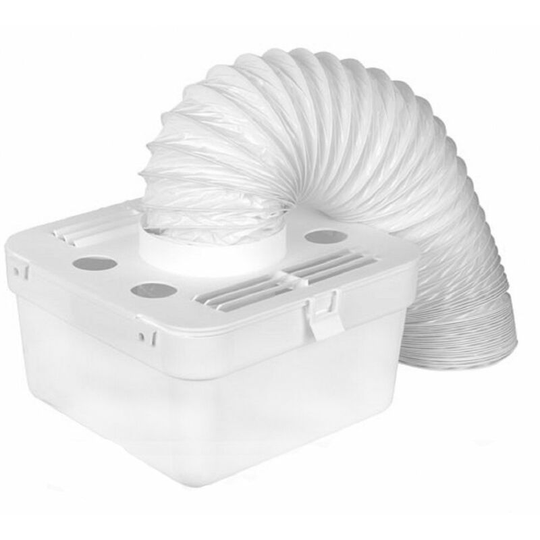 100mm Indoor Tumble Dryer Venting Kit - 41704 - Manrose