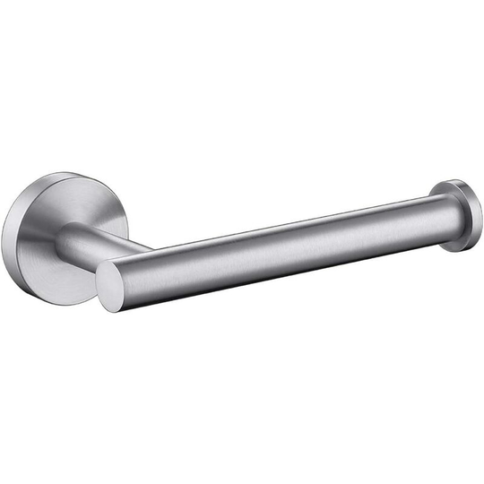 Brushed Nickel Toilet Paper Holder SUS304 Stainless Steel, Modern Round Tissue Roll Holders Wall Mount, Toilet Paper Roll Dispenser Bathroom 5 inch