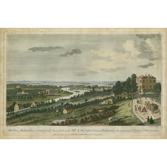 Richmond in Surry - Wrapped Canvas Painting