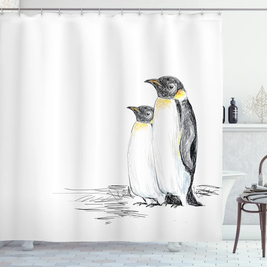 Beppino Polyester Shower Curtain Set