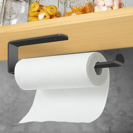 Perlerare - Paper Towel Holder, Kitchen Paper Roll Holder, Under Cabinet Kitchen Towel Holder, Kitchen Towel Holder | Paper Towel Dispenser | Paper