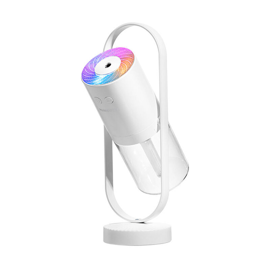 Ilovemilan - Portable Mini Humidifier - 200ml Small Cool Aerosol Humidifier with Night Lamp, usb Personal Humidifier for Family, Travel, Office