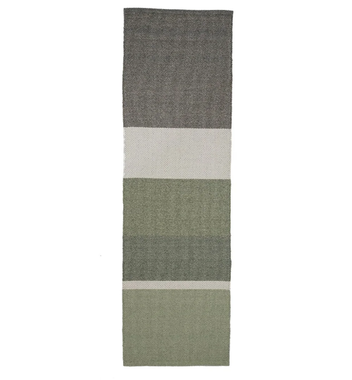 Ove Handwoven Green Rug