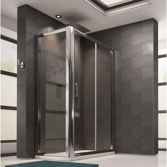 Chancey Rectangular Shower Enclosure with Tray