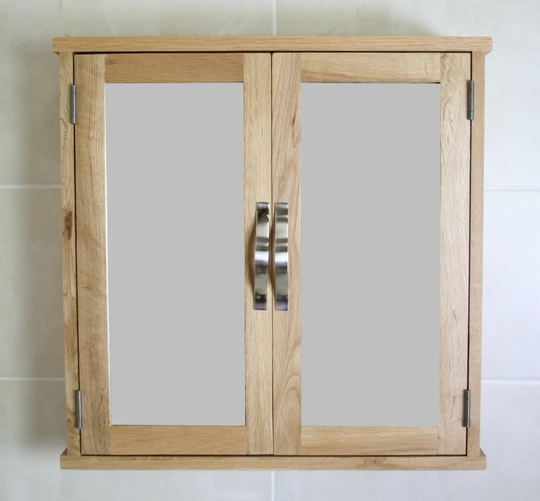 Kelli 60cm x 60cm Surface Mount Flat Mirror Cabinet